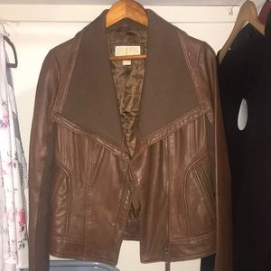 Michael Kors Genuine Leather Jacket